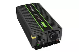 Įtampos keitiklis Qoltec Pure Sine Wave Monolith (51934) 1000W 12V