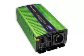 Įtampos keitiklis Qoltec Pure Sine Wave Monolith + įkroviklis (51940) 300W 12V