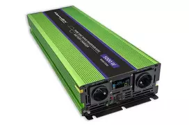 Įtampos keitiklis Qoltec Pure Sine Wave Monolith + įkroviklis (51944) 2500W 12V