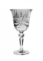 Crystal Bohemia Bohemia krištolinės Taurės vynui 220ml 6vnt,Lorey Ribbon