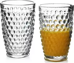 Affek Design Elise Dots Komplet 6 szklanek 380ml7,8x7,8x12,5 cm
