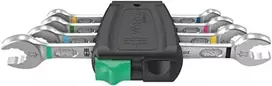 Wera 6005 Joker 4, dvigubų raktų atvirais galais rinkinys, 4 vnt 6-13mm