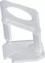 Klips 1,5 mm spaustukai, 100 vnt., plytelių lyginimo sistema. Proline