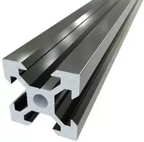 Grąžtas Openbuilds Aliuminio profilis V-Slot 2020 anoduotas juodas 250mm