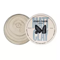 Men Rock Matt Clay Matinis plaukų modeliavimo molis, 90 ml