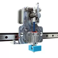 Microswiss Micro Swiss tiesioginės pavaros ekstruderis su hotend, skirtas linijinei bėgių sistemai
