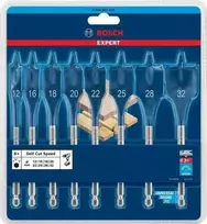 Grąžtas Plunksninių grąžtų rinkinys medienai Bosch 2608900335; 12-32 mm; 8 vnt.