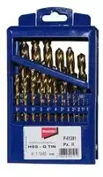 Grąžtas Makita Rinkinys grąžtų TYTAN HSS-G TIN 25szt 1-13mm