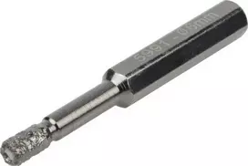 Wolfcraft Deimantinis grąžtas plytelėms, 6 mm, su parafinu