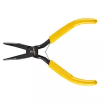 Szczypce Tikslios ilganosės replės, lenktos, 125 mm