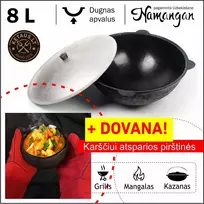 Namangan paruoštas kazanas 8L su Dovana!
