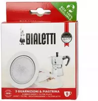 Bialetti Tarpiklis (3 vnt.) + sietelis 9 t aliuminio kavos virimo aparatams