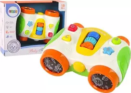 Interaktywna Žiūronai vaikams LeanToys su šviesomis ir garsais