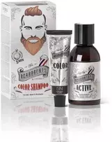 Beardburys Color Šampūnas 5N šviesiai rudas šviesiai rudos spalvos laikinas plaukų tonavimo šampūnas