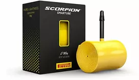 Pirelli Scorpion SmarTUBE vamzdelis, 59/70-584, Presta 42 mm, geltonas su juodu ventiliu