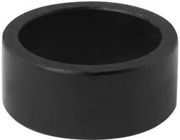 FORCE vairo poveržlė 1 1/8" AHEAD 15 mm Al, juoda