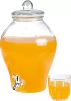 Orion Stiklainis su kraneliu 6,5 l Stiklinis