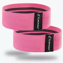 Climaqx Booty Bands Set (pasipriešinimo gumos) 2 vnt. (Rožinė)