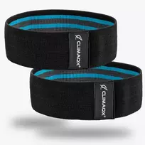 Climaqx Booty Bands Set (pasipriešinimo gumos) 2 vnt. (Juodas)