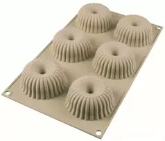 Silikoninė formelė keksiukams Silikomart, Mini Girotondo SF233