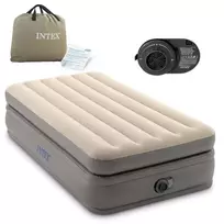 Pripučiamas čiužinys 191x99x51 cm su elektriniu pompa INTEX 64162ND