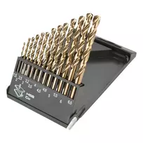 Graphite Grąžtas metalui HSS-Co 1,5-6,5 mm, rinkinyje 13 vnt.
