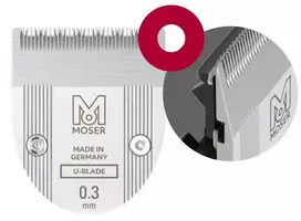 Wahl Clipper Corporation MOSER 1584-7280 U-Blade Kerpamoji galvutė