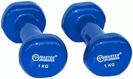 Master Vinilm- dengto ketaus Hantel 1kg x2