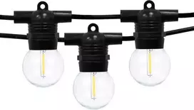 Tonro Lauko girlianda (LED lemputės) 10 m Glow juoda