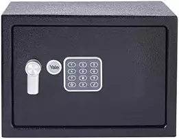Yale YSV/170/DB2 Laisvai stovintis Seifas 3,8 l Plieninis Juodas