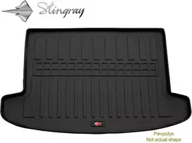 Stingray Guminis bagažinės kilimėlis VOLVO XC90 2002-2014m., (7 seats)