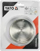 Grąžtas Deimantinė gręžimo karūna Yato YT-60435; 105 mm