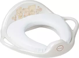 Tega Baby TEGA MS-020-118 Minkšta tualeto sėdynė TEDDY BEAR baltas perlas