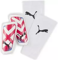 Puma Futbolo Apsaugos Ultra Light Sleeve Baltas Raudona 030873 05