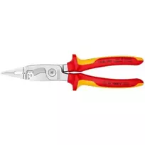 Replės elektrikams VDE 1000V daugiafunkcinės 200mm 13 76 200 ME KNIPEX