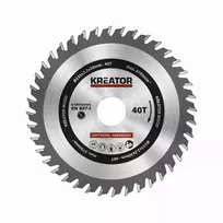 Kreator KRT020436 - medienos pjūklo diskas 235 mm 40 dantukų