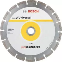 Deimantinis pjovimo diskas Bosch ECO for Universal; 230x22,23 mm; 10 vnt.