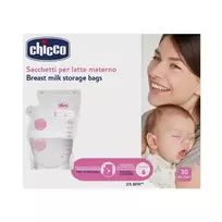 CHICCO 00002257300000 Pieno laikymo maišeliai 30 vnt.