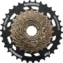 Galinis žvaigždžių blokas Shimano Tourney TZ MF-TZ500 MegaRange 7-speed 14-34T (užsukamas)
