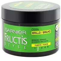 "Garnier Fructis Style Shine Wax Strong Definition 2" stiprios fiksacijos plaukų vaškas 75ml