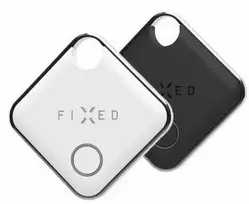 FIXED Smart tracker Tag su Apple Find My palaikymu (2 vnt) juoda+balta