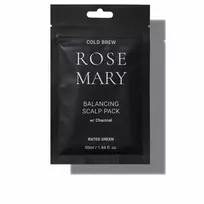 Rated Green Rated Žalias "Rated Žalias Cold Brew Rosemary Balancing Scalp" Atkuriamoji plaukų kaukė riebiems plaukams 50ml