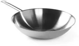 Keptuvė WOK 3-PLY - bez pokrywki - Hendi 839003