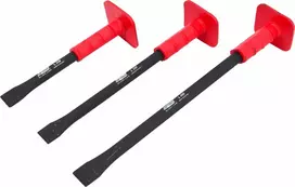 AW-Tools AWTOOLS MŪRININKO KALTAS SU APSAUGA 350mm Juodas LINE