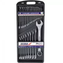 Dedra Raktai ploktikilpiniai 636mm 25vnt CrV Kasete