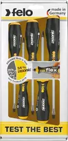 Felo 5 FELO Ergonic atsuktuvų rinkinys [5 vnt.] perforavimui