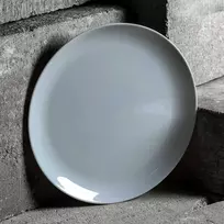 Bikuvalt Pietų lėkštė LUMINARC DIWALI GRANIT, Ø25 cm, pilka