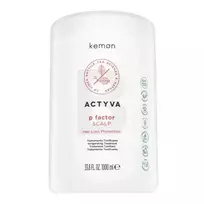 Kemon Actyva P Factor Scalp Hair Loss Prevention galvos odos ir plaukų priežiūros priemonė nuo plaukų slinkimo, 1000 ml