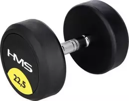 HMS HG PRO gumuotas hantelis 1 x 22,5kg