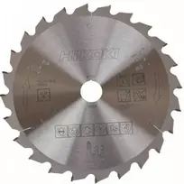 Pjovimo diskas medienai Hikoki 4100023; 255x1,8x30 mm; Z24
